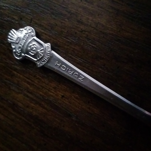 Vintage Rolex Bucherer of Switzerland Zurich Silverplate Souvenir Spoon. - Picture 2 of 5